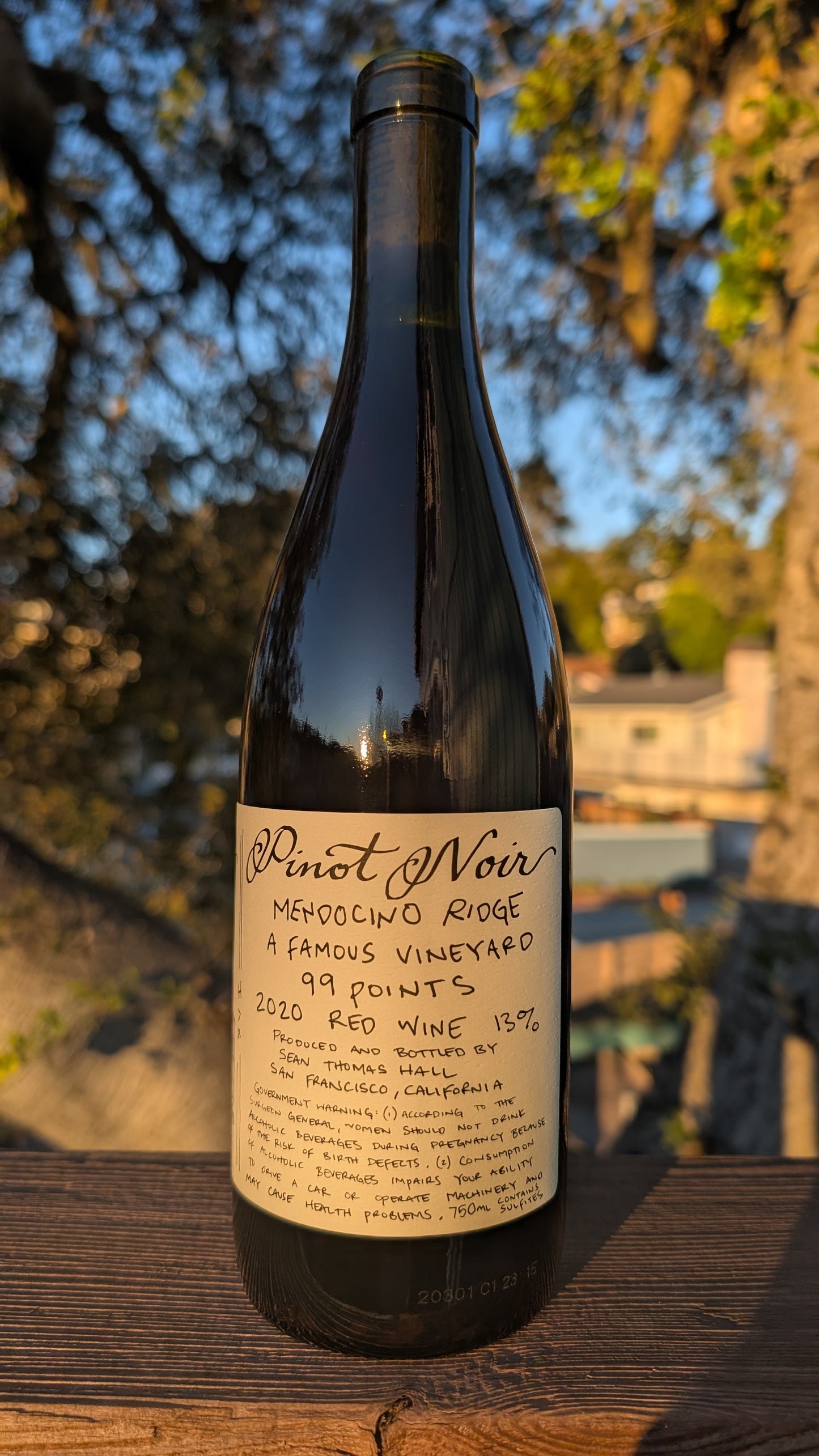 2020 Pinot Noir — Mariah Vineyard, Mendocino Ridge